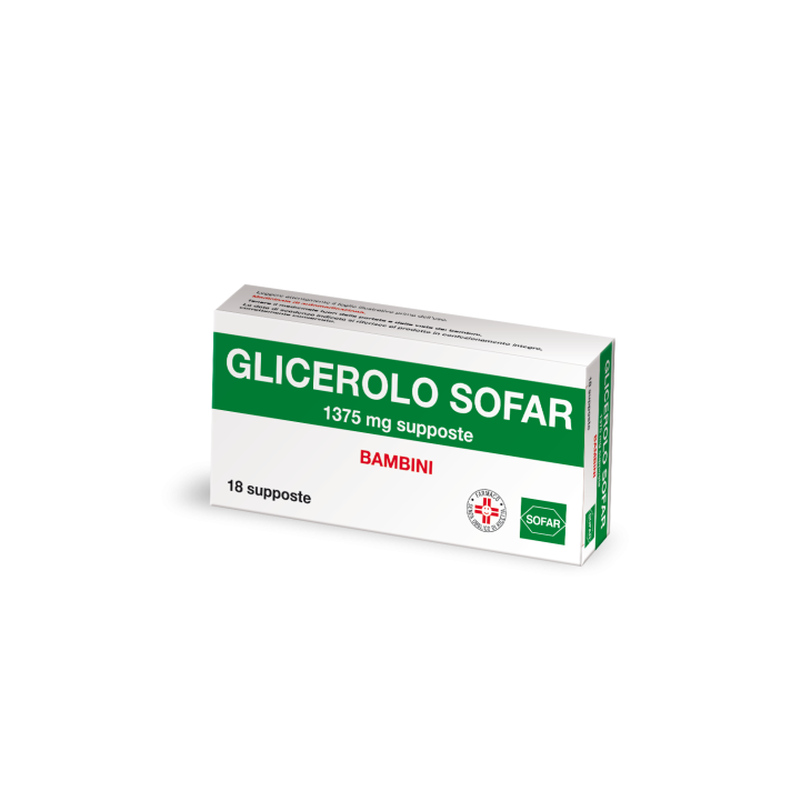 GLICEROLO ALFA BB 18SUPP1375MG