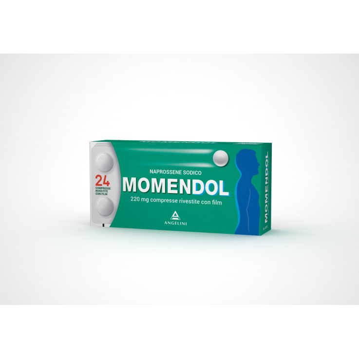 MOMENDOL 24CPR RIV 220MG