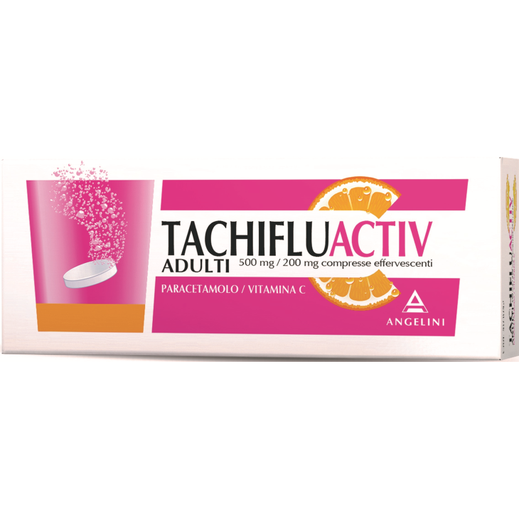 TACHIFLUACTIV 12CPR 500+200MG