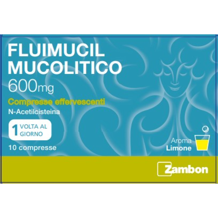 FLUIMUCIL MUCOL 10CPR EFF600MG
