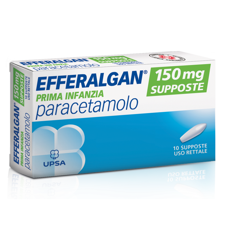 EFFERALGAN 10SUPP 150MG