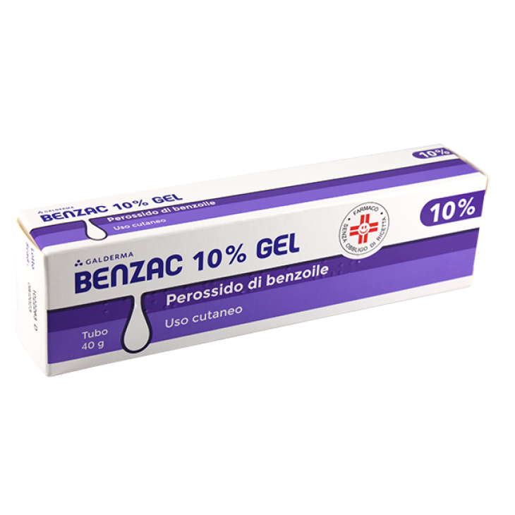 BENZAC GEL 40G 10%