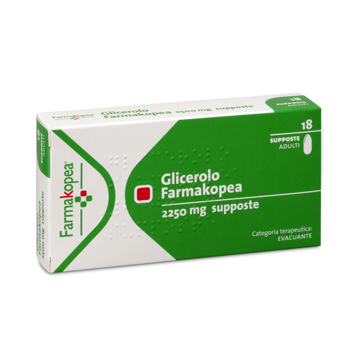 GLICEROLO FARMAK 18SUPP 2250MG