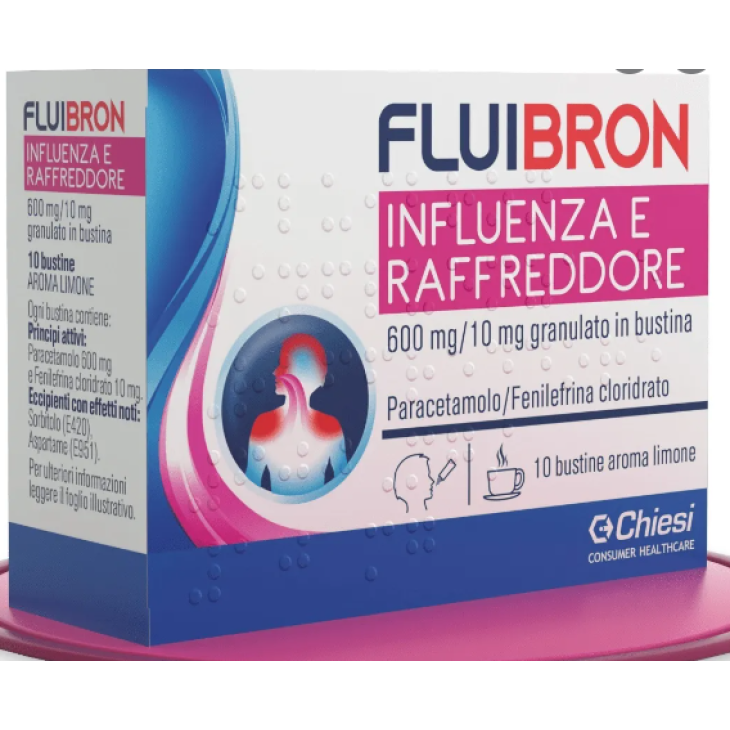 FLUIBRON INFLUENZA E RAFF 10BS