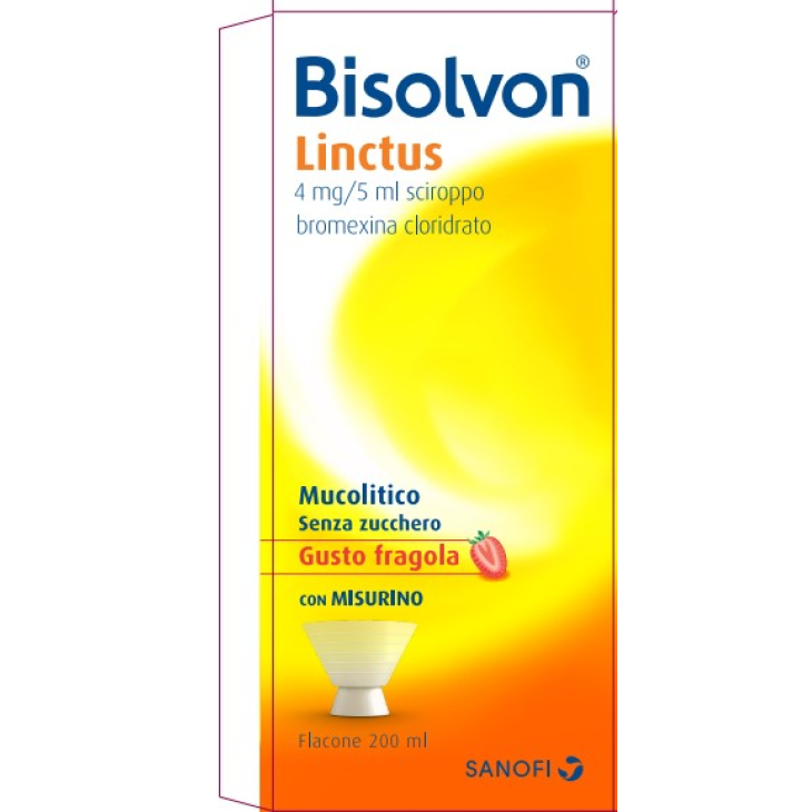 BISOLVON SCIR FL 200ML FRAGOLA