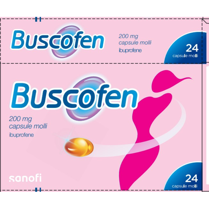 BUSCOFEN 24CPS MOLLI 200MG