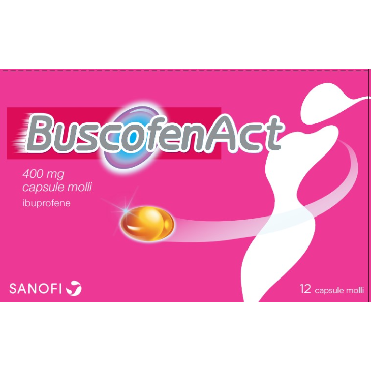 BUSCOFENACT 12CPS MOLLI 400MG