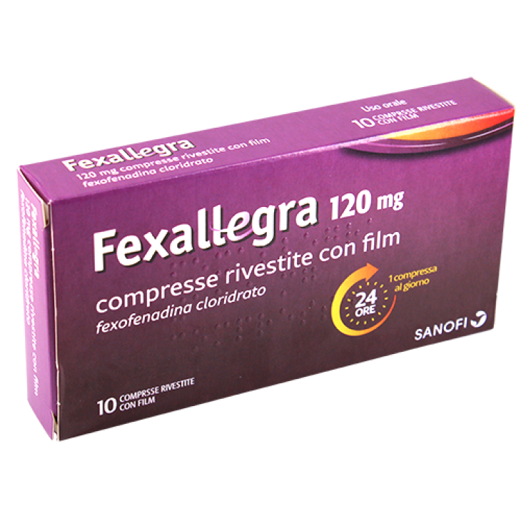 FEXALLEGRA*10CPR RIV 120MG GMM
