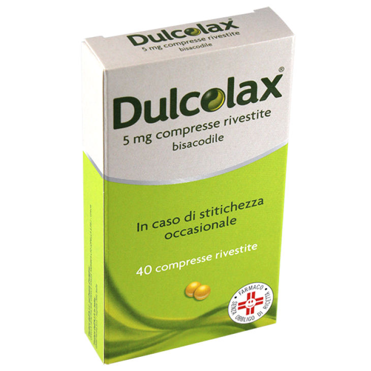 DULCOLAX 40CPR RIV 5MG