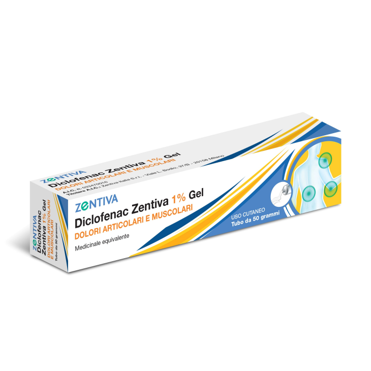 DICLOFENAC ZENTIVA GEL 50G 1%