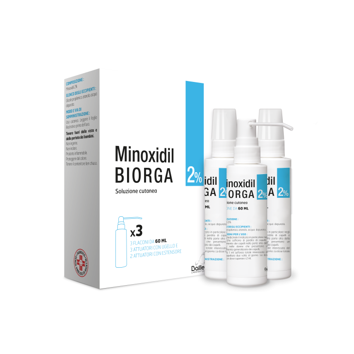 MINOXIDIL BIORGA SOL CUT 3FL2%