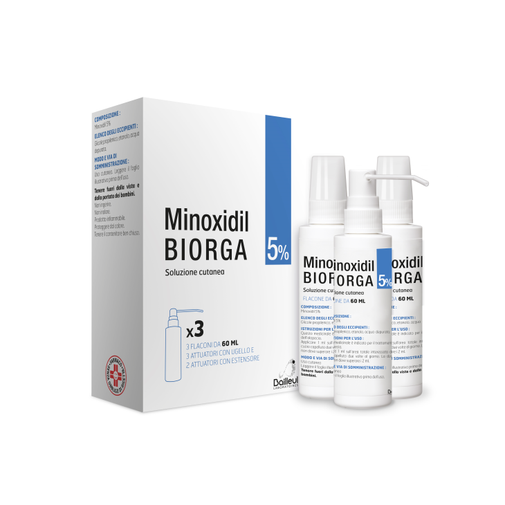 MINOXIDIL BIORGA SOL CUT 3FL5%