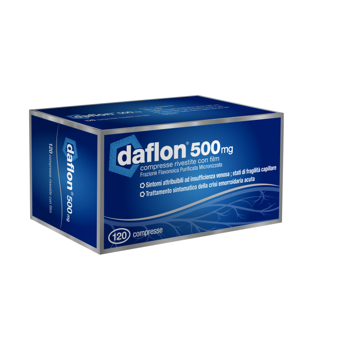DAFLON 120CPR RIV 500MG