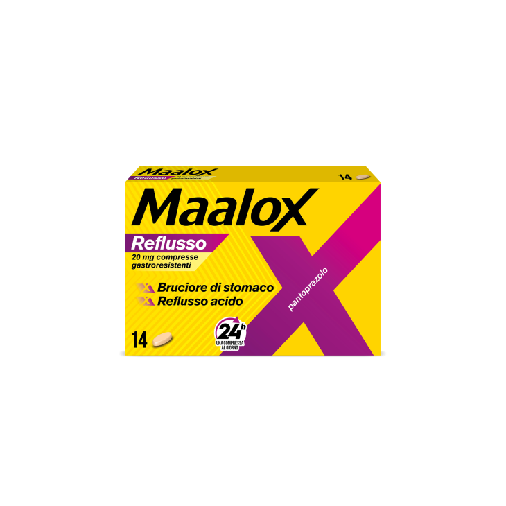 MAALOX REFLUSSO 14CPR 20MG
