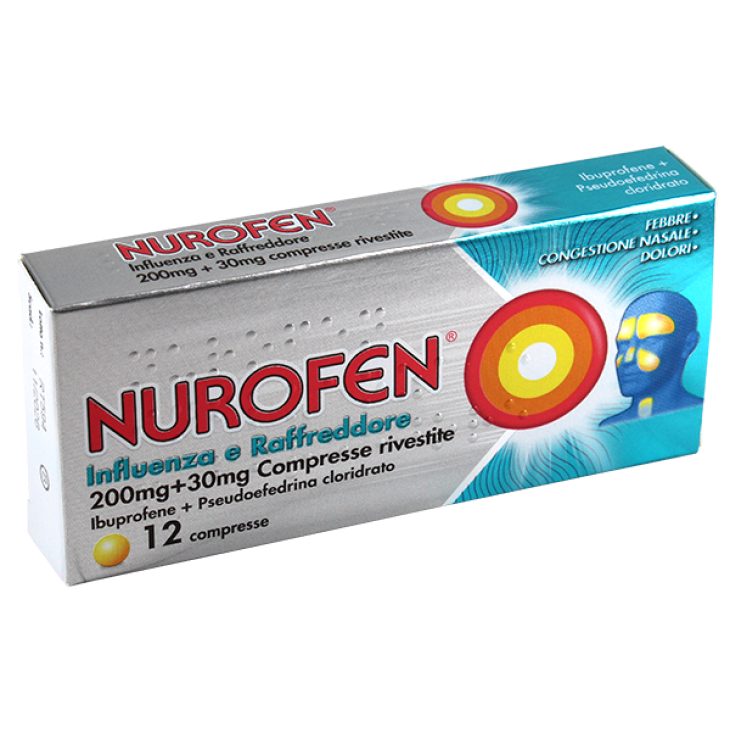 NUROFEN INFLUENZA RAFFR 12CPR
