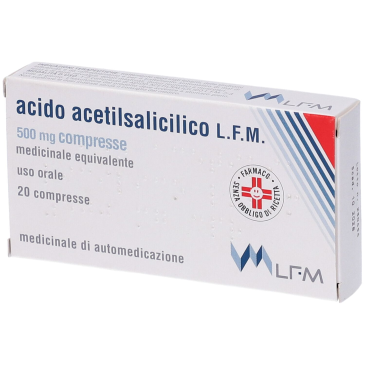 ACIDO ACETILSAL LFM*500M