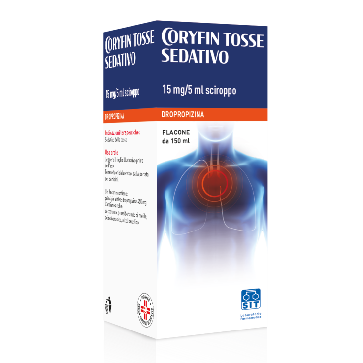 CORYFIN TOSSE SE 150ML15MG/5ML