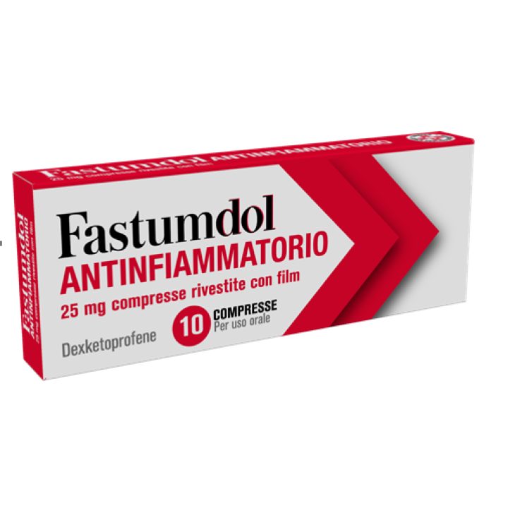FASTUMDOL ANTINF 10CPR 25MG