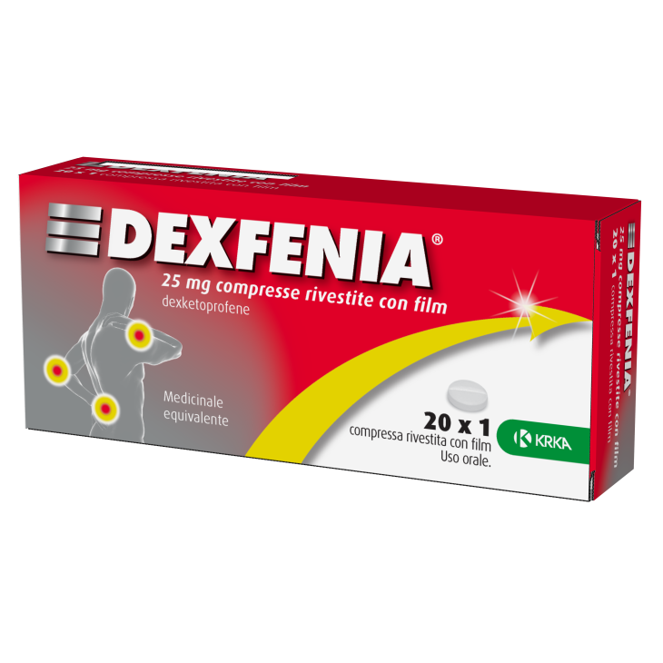 DEXFENIA 20CPR RIV 25MG