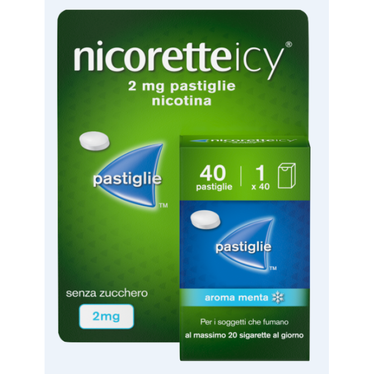 NICORETTEICY*40PAST 2MG