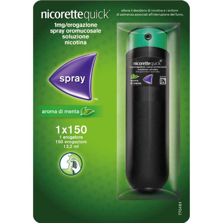 NICORETTEQUICK SPRAY 1FL 150D