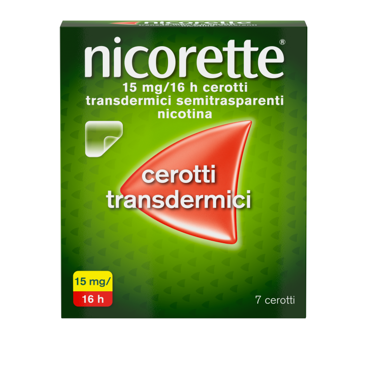 NICORETTE 7CER TRANSD 15MG/16H
