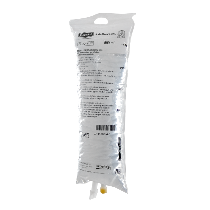 SODIO CLORURO EUROS 0,9% 500ML