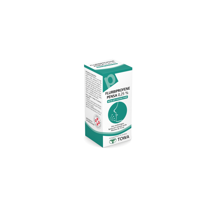 FLURBIPROFENE PE OS SPRAY 15ML
