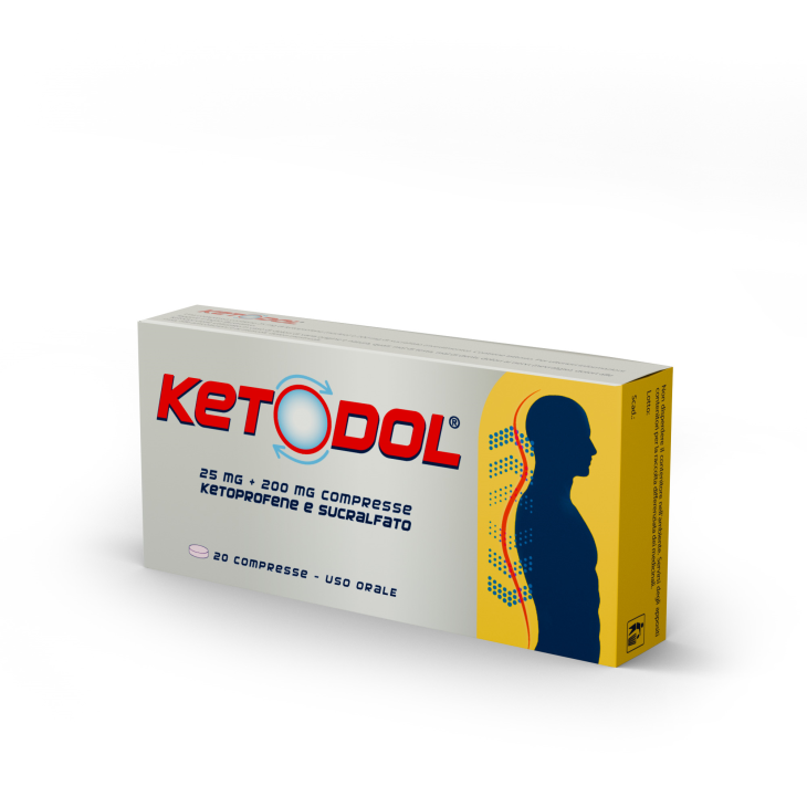 KETODOL 20CPR 25MG+200MG