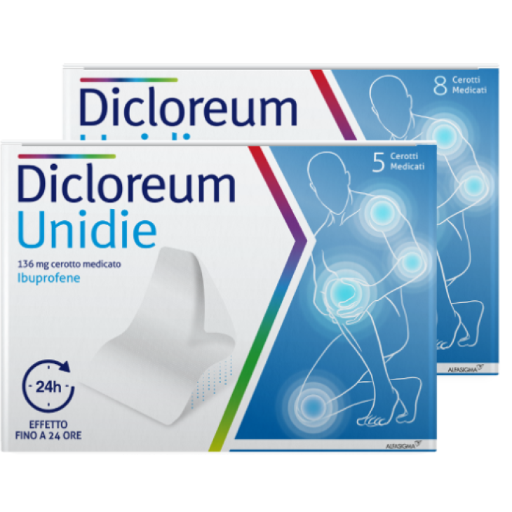 DICLOREUM UNIDIE 8CER 136MG24H