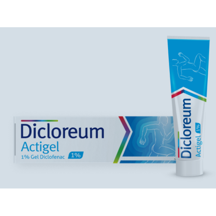 DICLOREUM ACTIGEL GEL 100G 1%