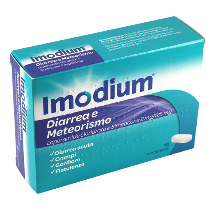 IMODIUM DIARREA E MET 12CPR GMM IMODIUM DIARREA E MET 12CPR GMM