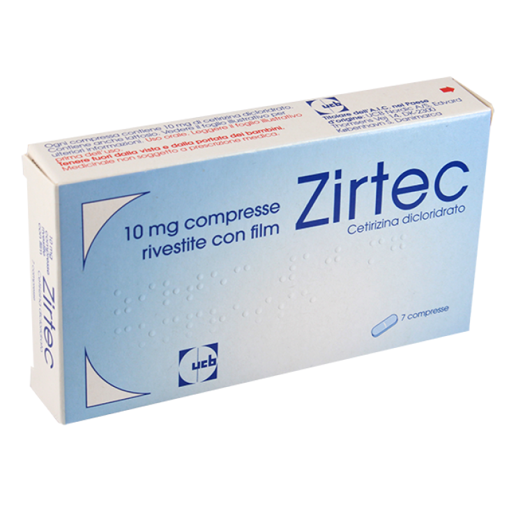 ZIRTEC*7CPR RIV 10MG GMM ZIRTEC*7CPR RIV 10MG GMM