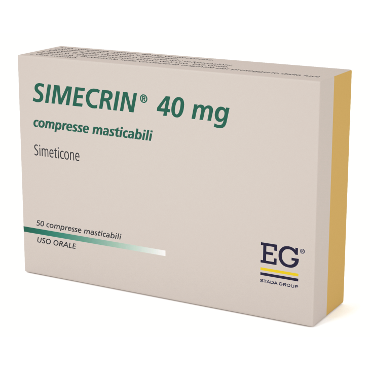SIMECRIN*50CPR MAST  40MG