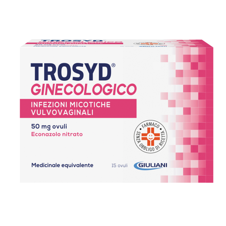 TROSYD GINECOL 15 OV VAG 50MG